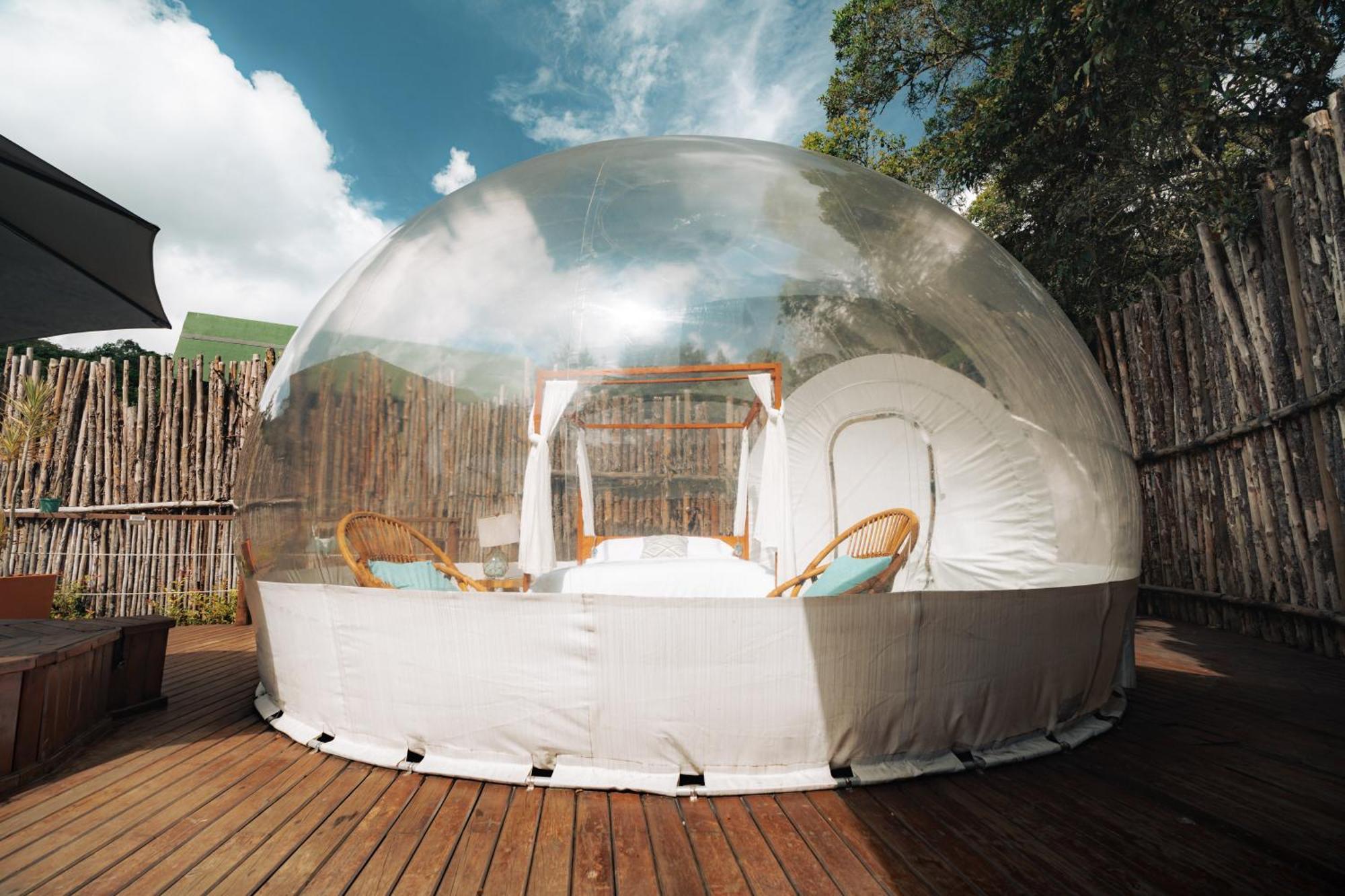 Bubblesky Glamping 15 Min From Medellin Hotel Rionegro Kültér fotó