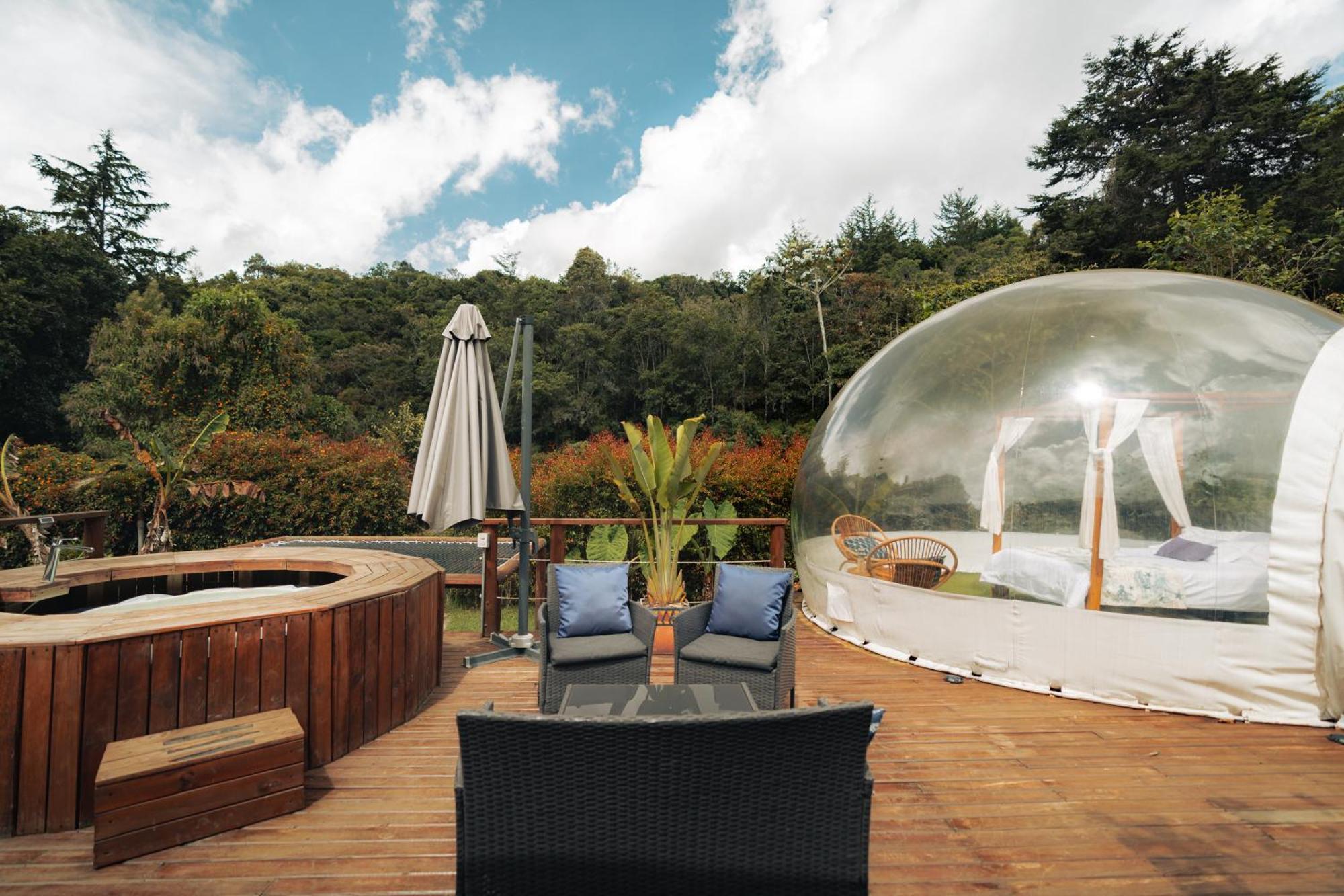 Bubblesky Glamping 15 Min From Medellin Hotel Rionegro Kültér fotó